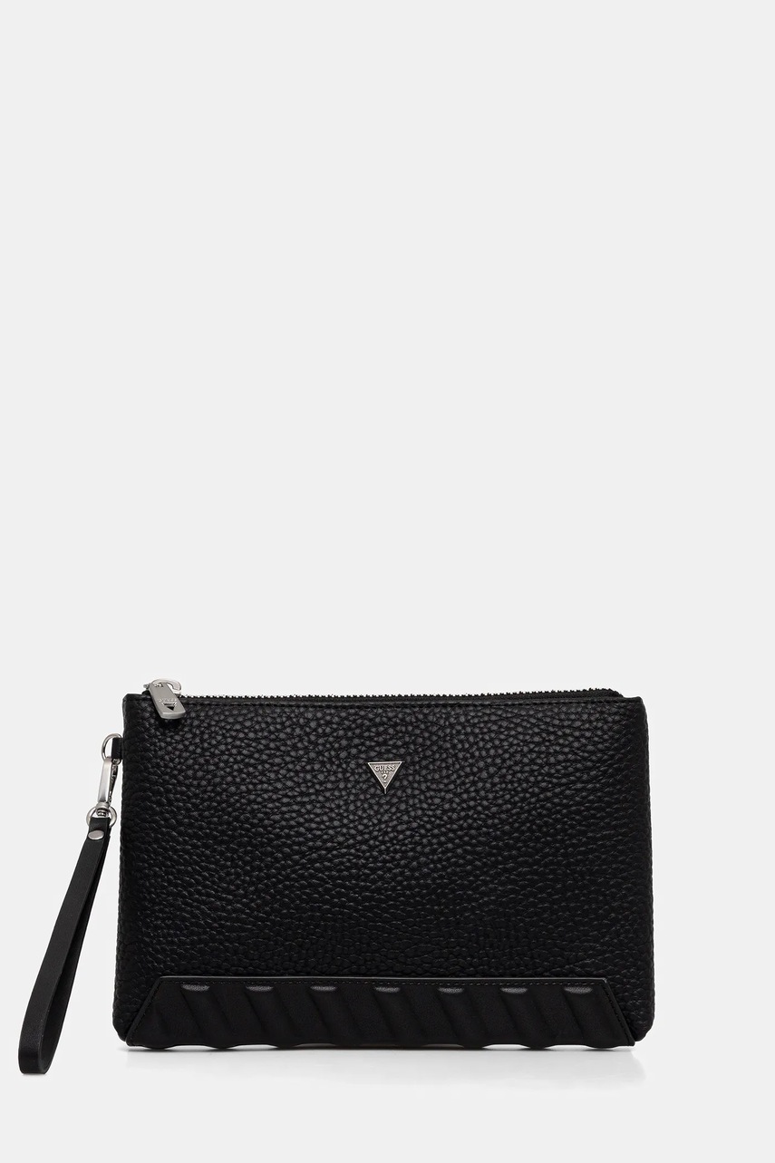 Levně Taštička Guess TORINO černá barva, PMTOLG P5435