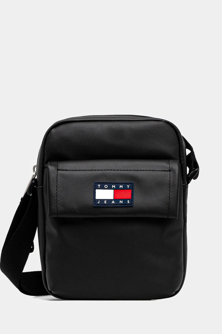 Tommy Jeans borsetă culoarea negru, AM0AM13723