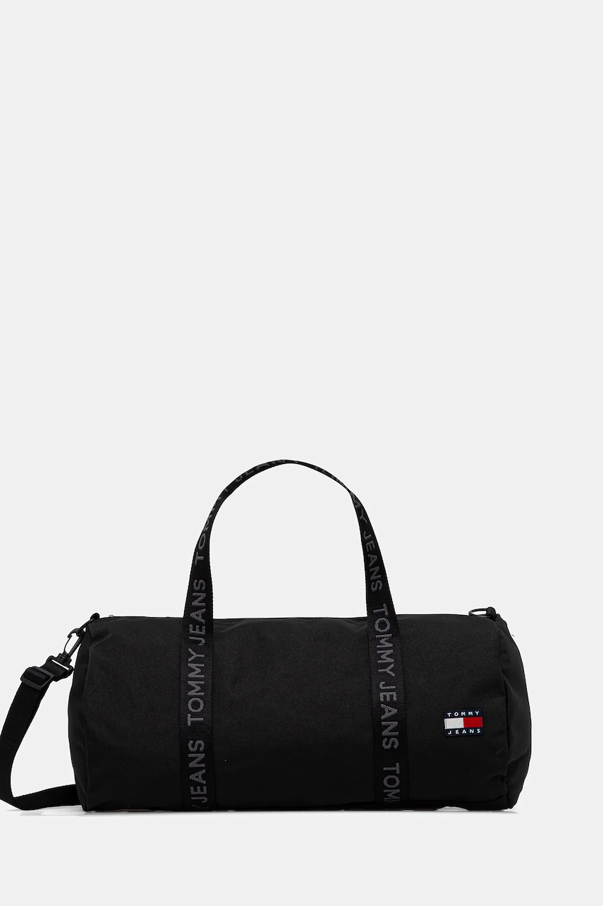 Tommy Jeans geantă culoarea negru, AM0AM13704