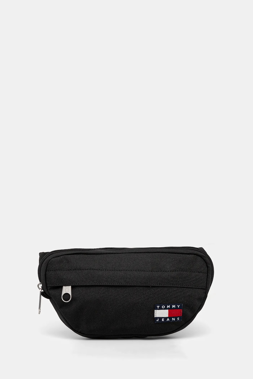 Tommy Jeans borsetă culoarea negru, AM0AM13701