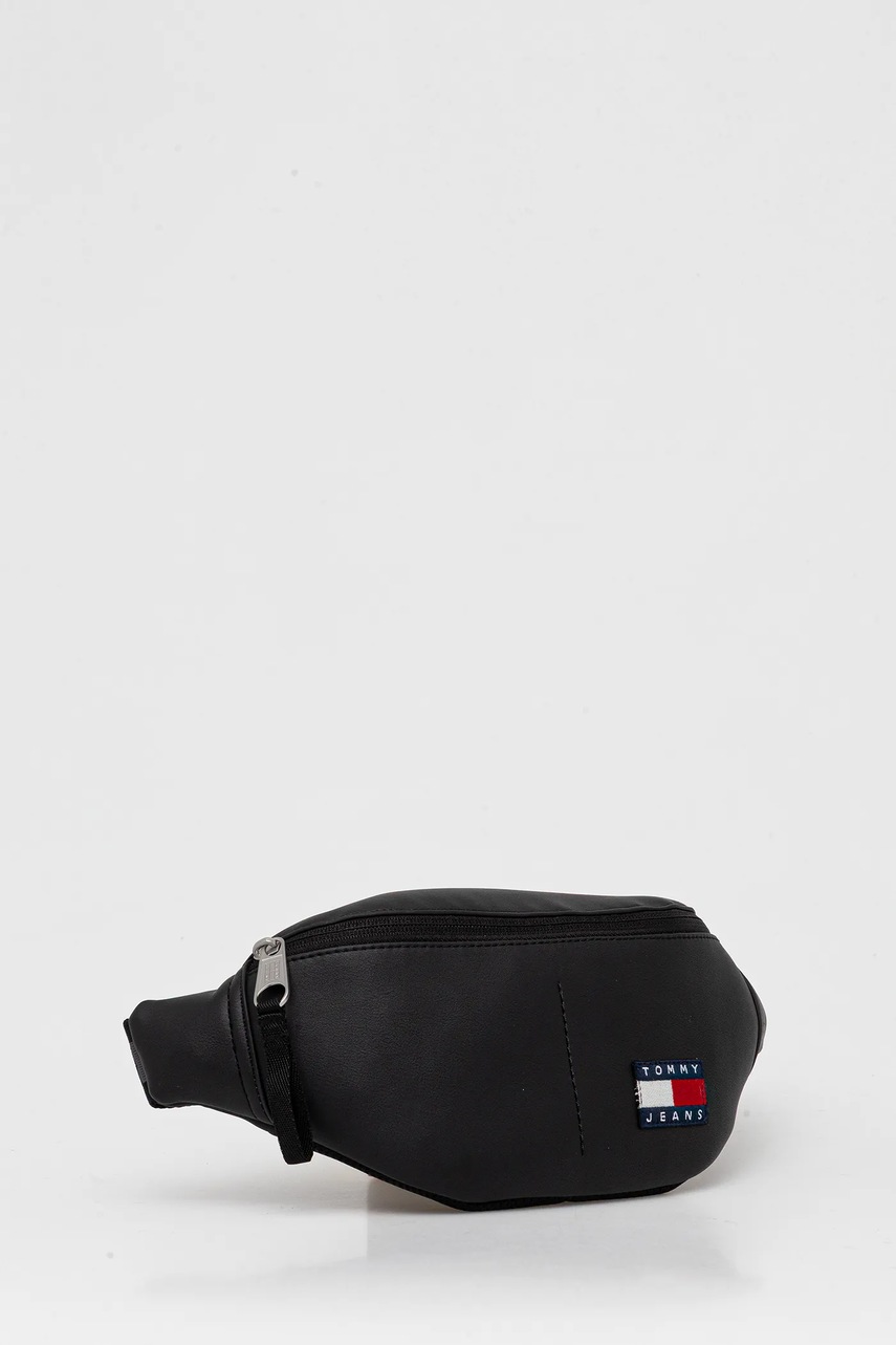 Сумка на пояс Tommy Jeans цвет чёрный AM0AM13702 Сумка на пояс Tommy Jeans цвет чёрный AM0AM13702