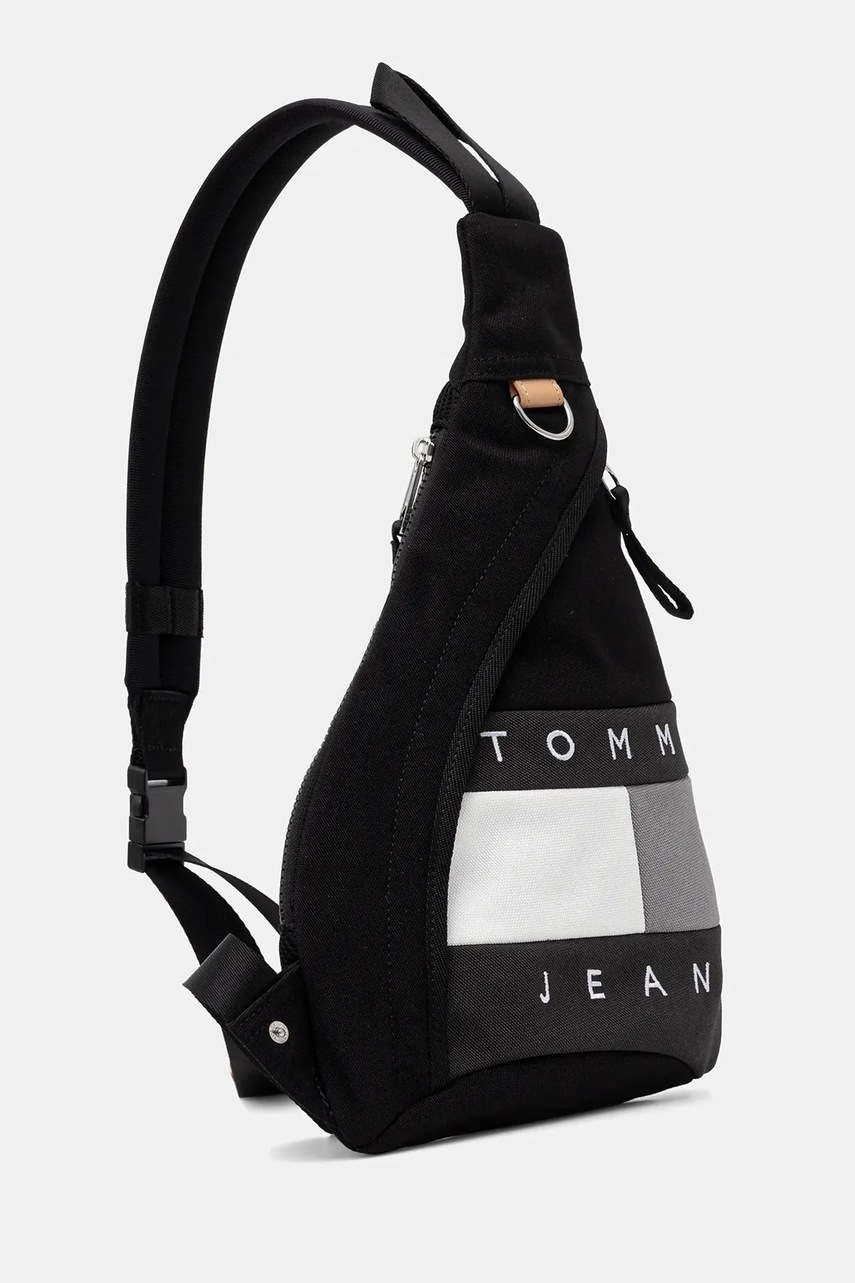 Сумка на пояс Tommy Jeans цвет чёрный AM0AM13703 Сумка на пояс Tommy Jeans цвет чёрный AM0AM13703