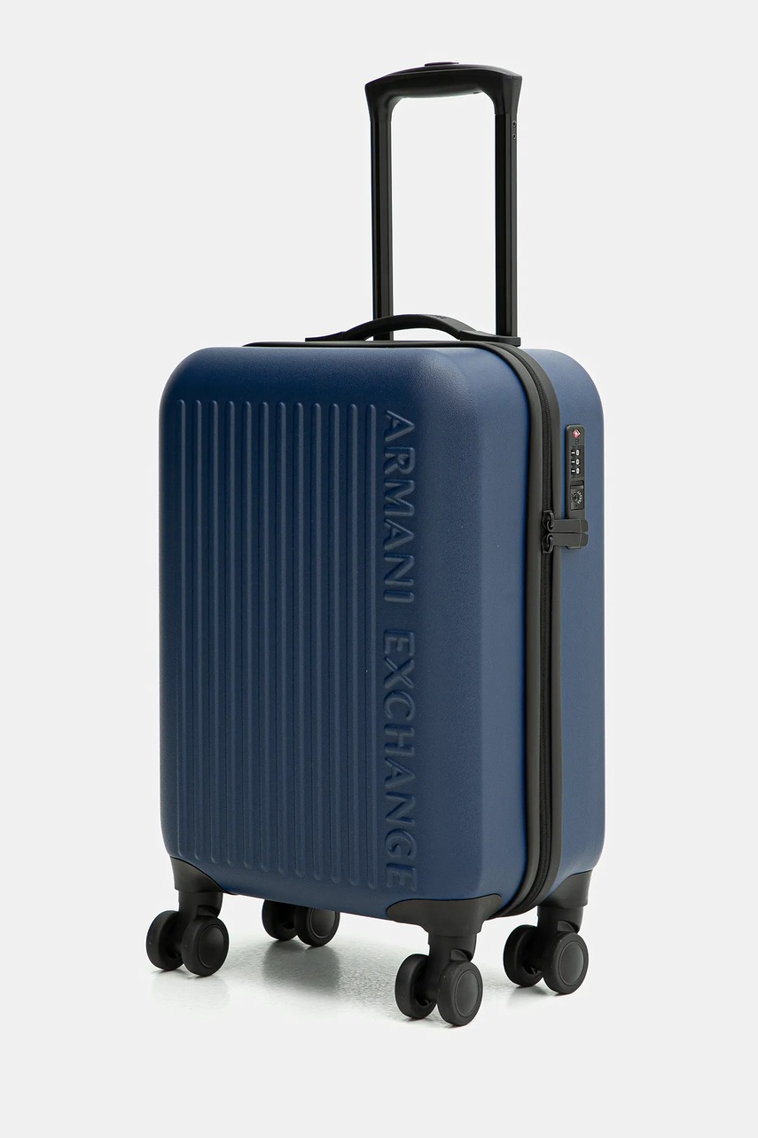 Чемодан Armani Exchange цвет синий XM000899 AF13793 Чемодан Armani Exchange цвет синий XM000899 AF13793