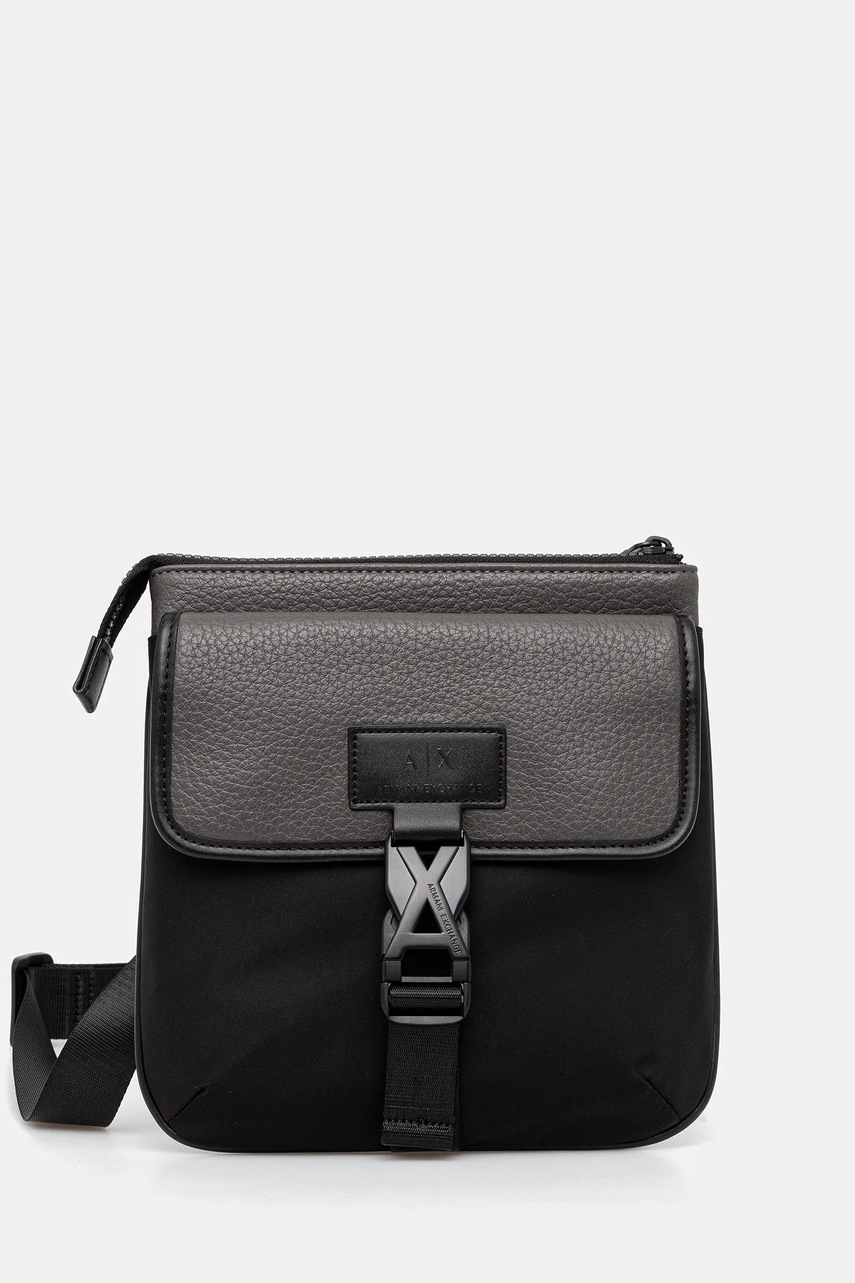 Levně Taštička Armani Exchange šedá barva, XM002001 AF17207