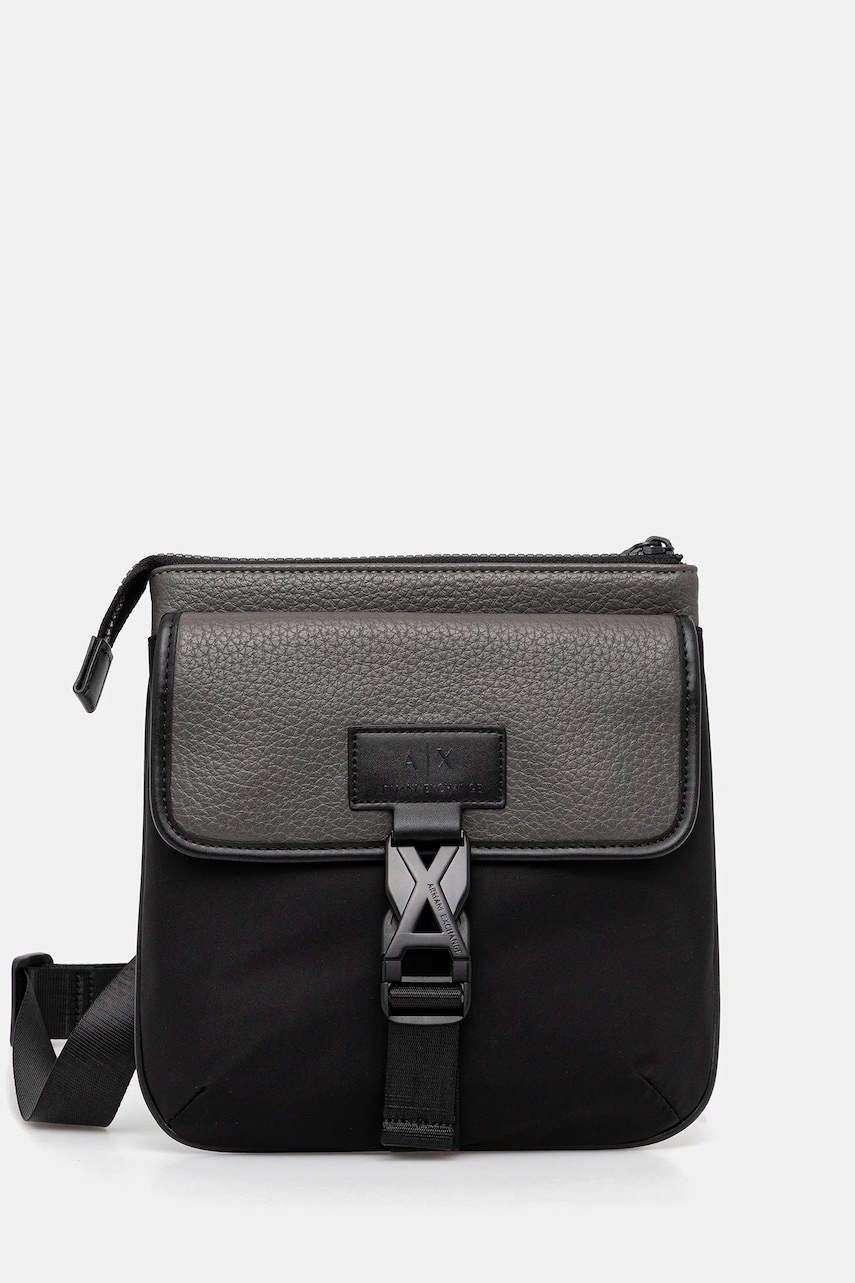 Armani Exchange borsetă culoarea gri, XM002001 AF17207