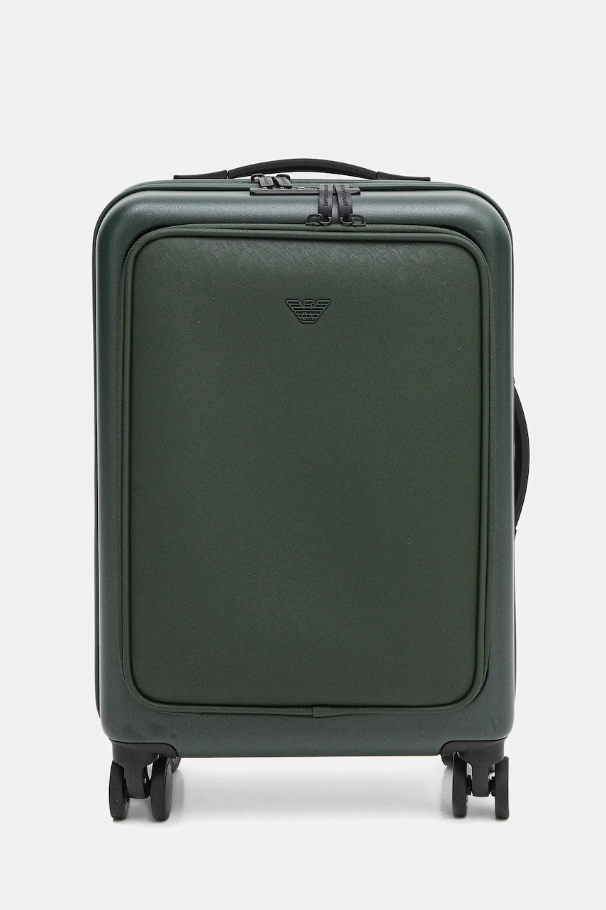 Emporio Armani valiza culoarea verde, EM004337 AF13666