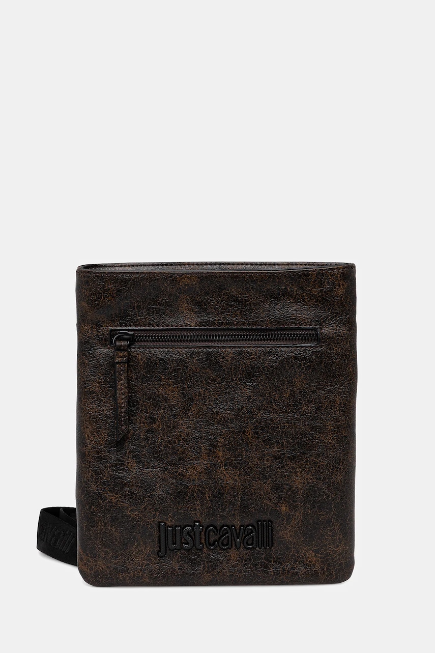 Just Cavalli borsetă culoarea maro, 79QA4B12 ZSD10
