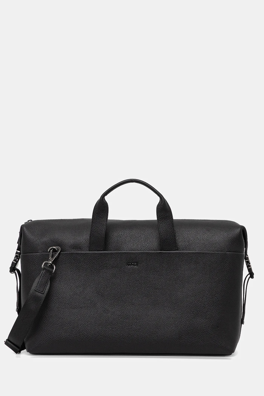 Joop! geantă de piele culoarea negru, 4140006300 Joop! geantă de piele culoarea negru, 4140006300