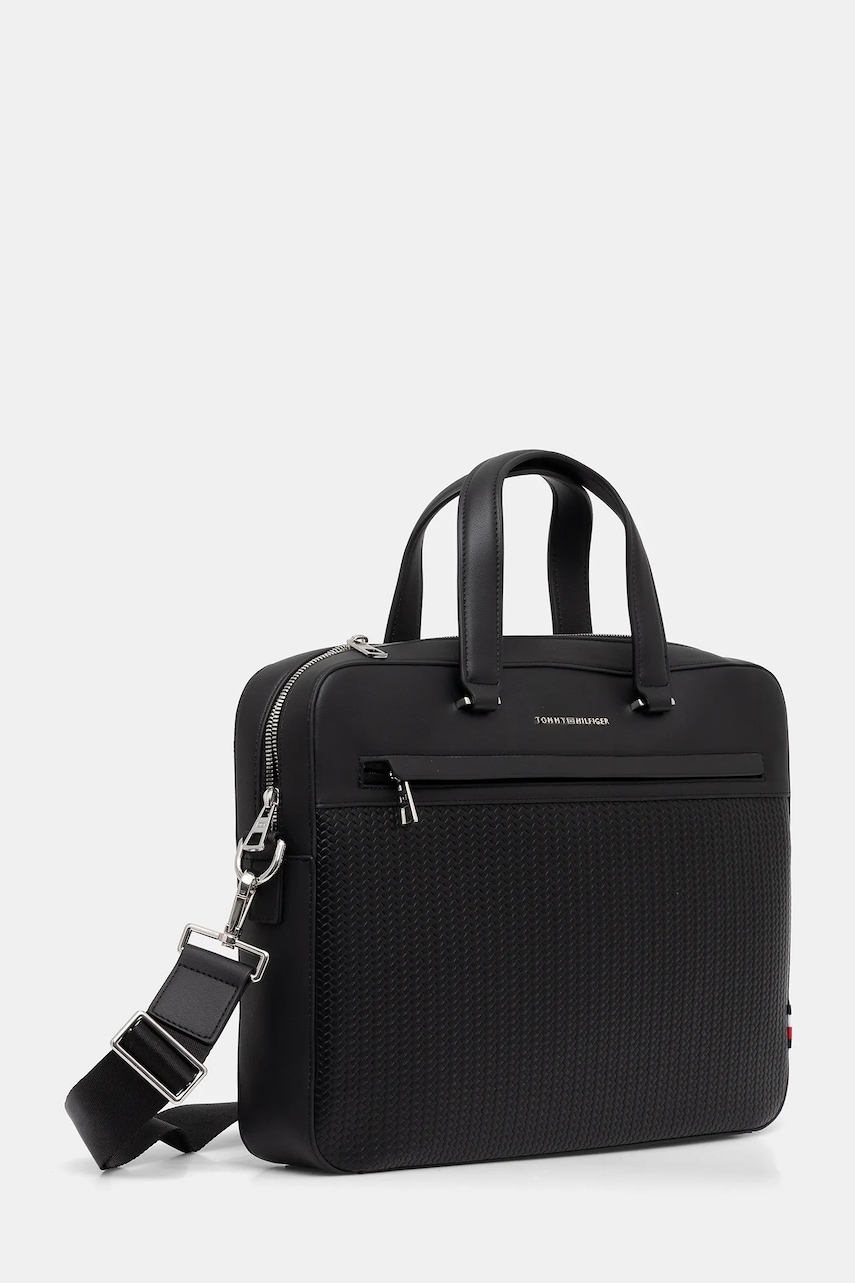 Сумка для ноутбука Tommy Hilfiger цвет чёрный AM0AM13660 Сумка для ноутбука Tommy Hilfiger цвет чёрный AM0AM13660