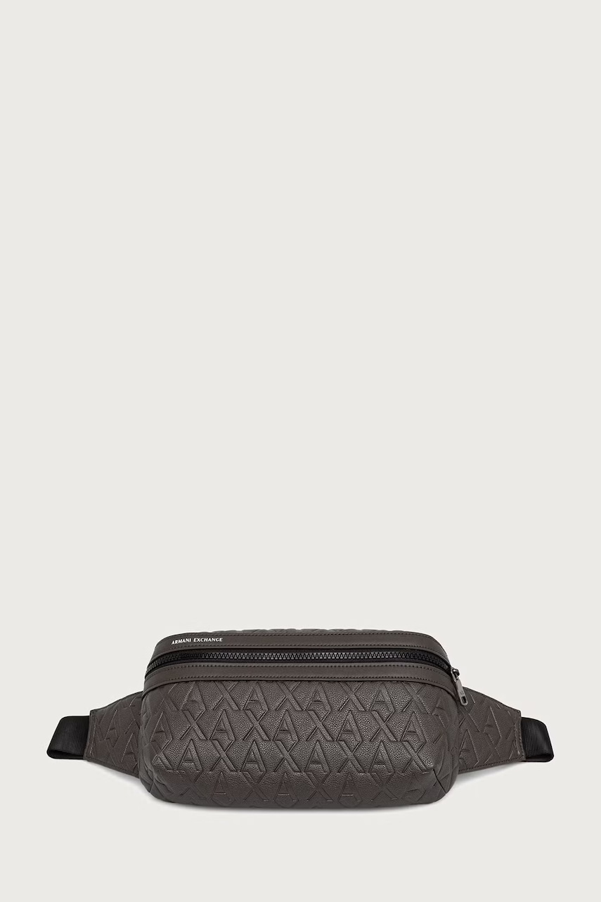 Armani Exchange nerka męska z imitacji skóry