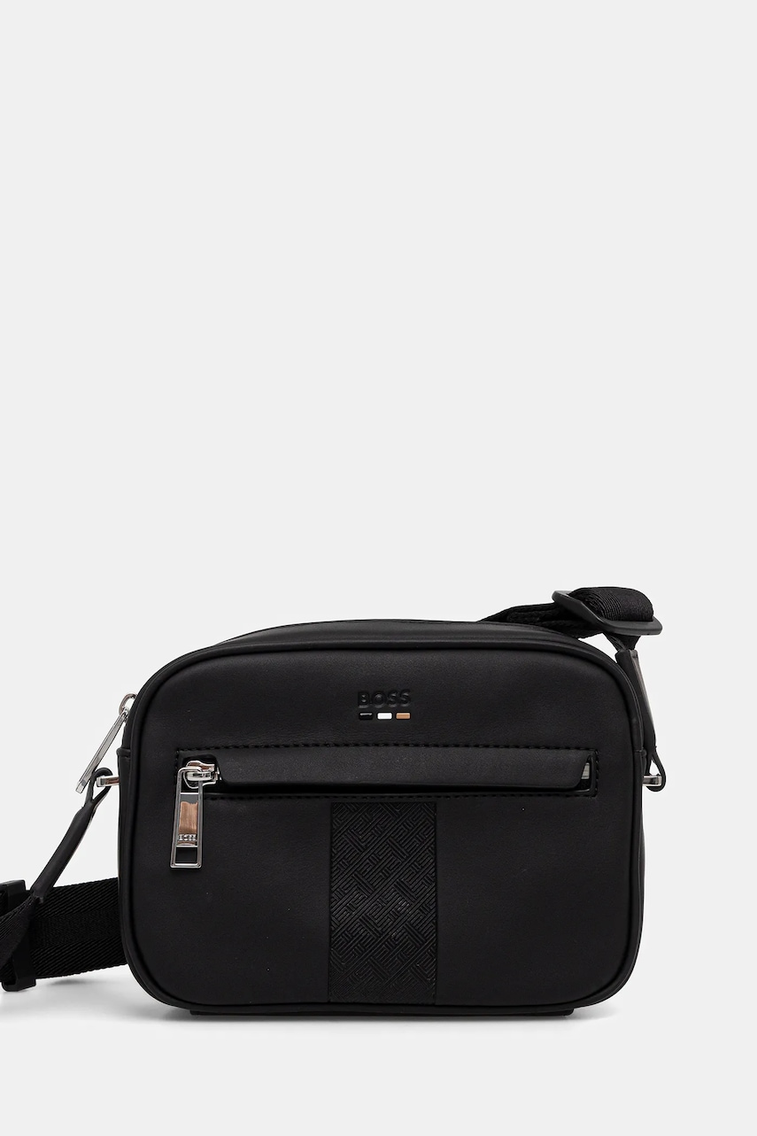 BOSS borsetă culoarea negru, 50552625