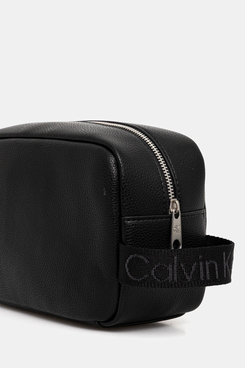 Νεσεσέρ καλλυντικών Calvin Klein χρώμα: μαύρο, LV04D1090G φωτογραφία