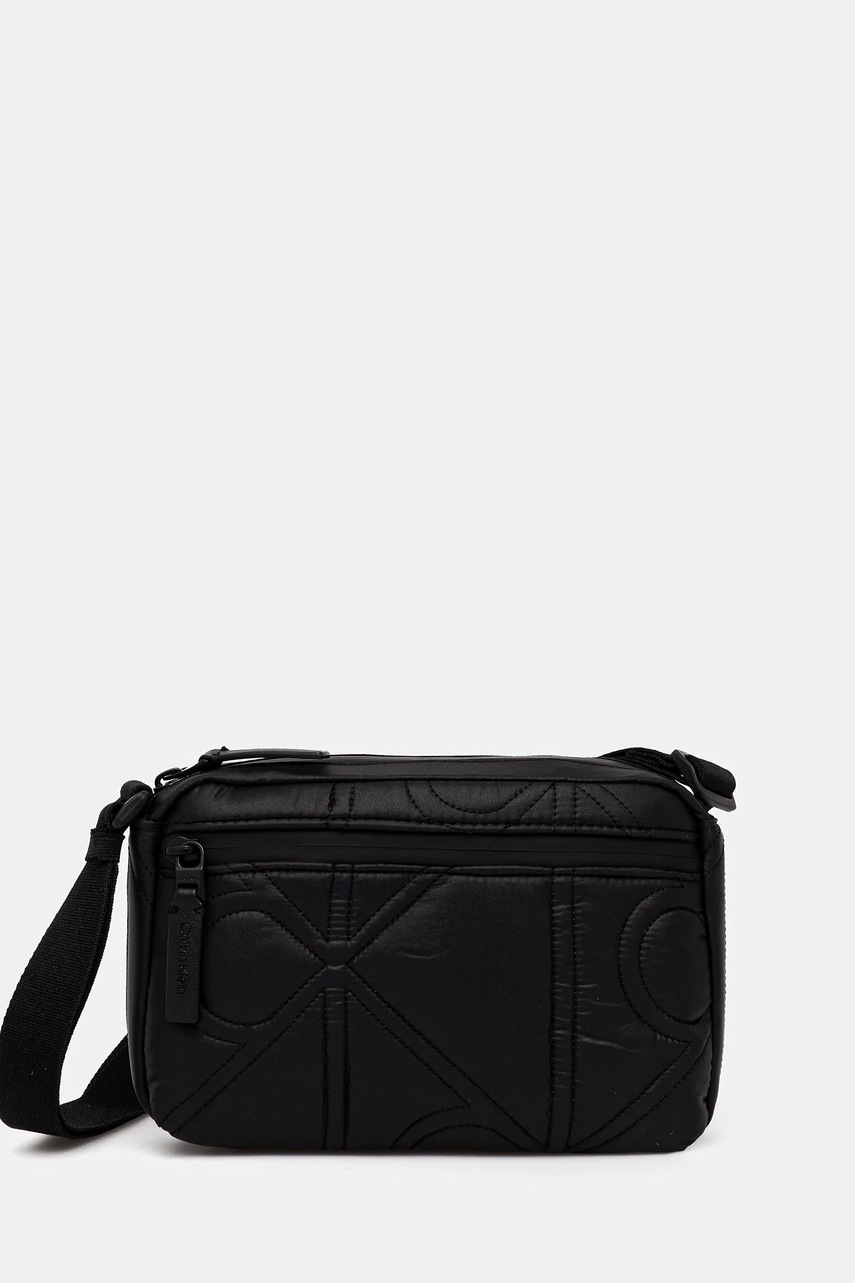 Levně Taštička Calvin Klein černá barva, LV04D3192G