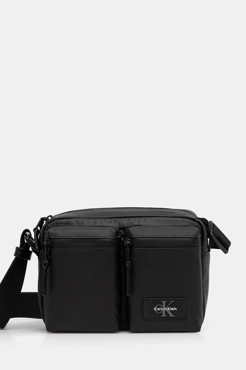 Levně Taštička Calvin Klein černá barva, LV04D3260G