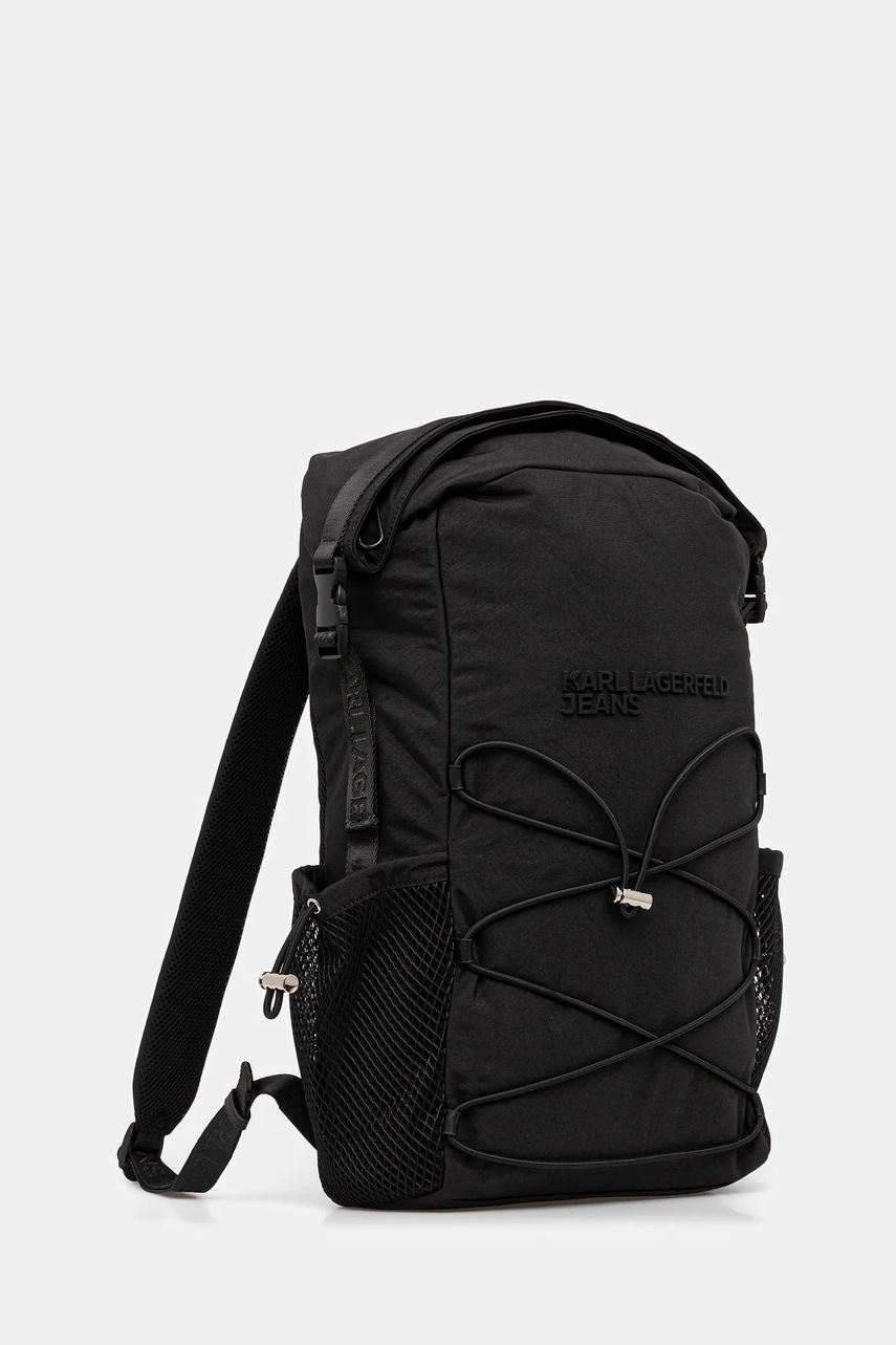 Рюкзак Karl Lagerfeld Jeans цвет чёрный большой однотонный A4M30172