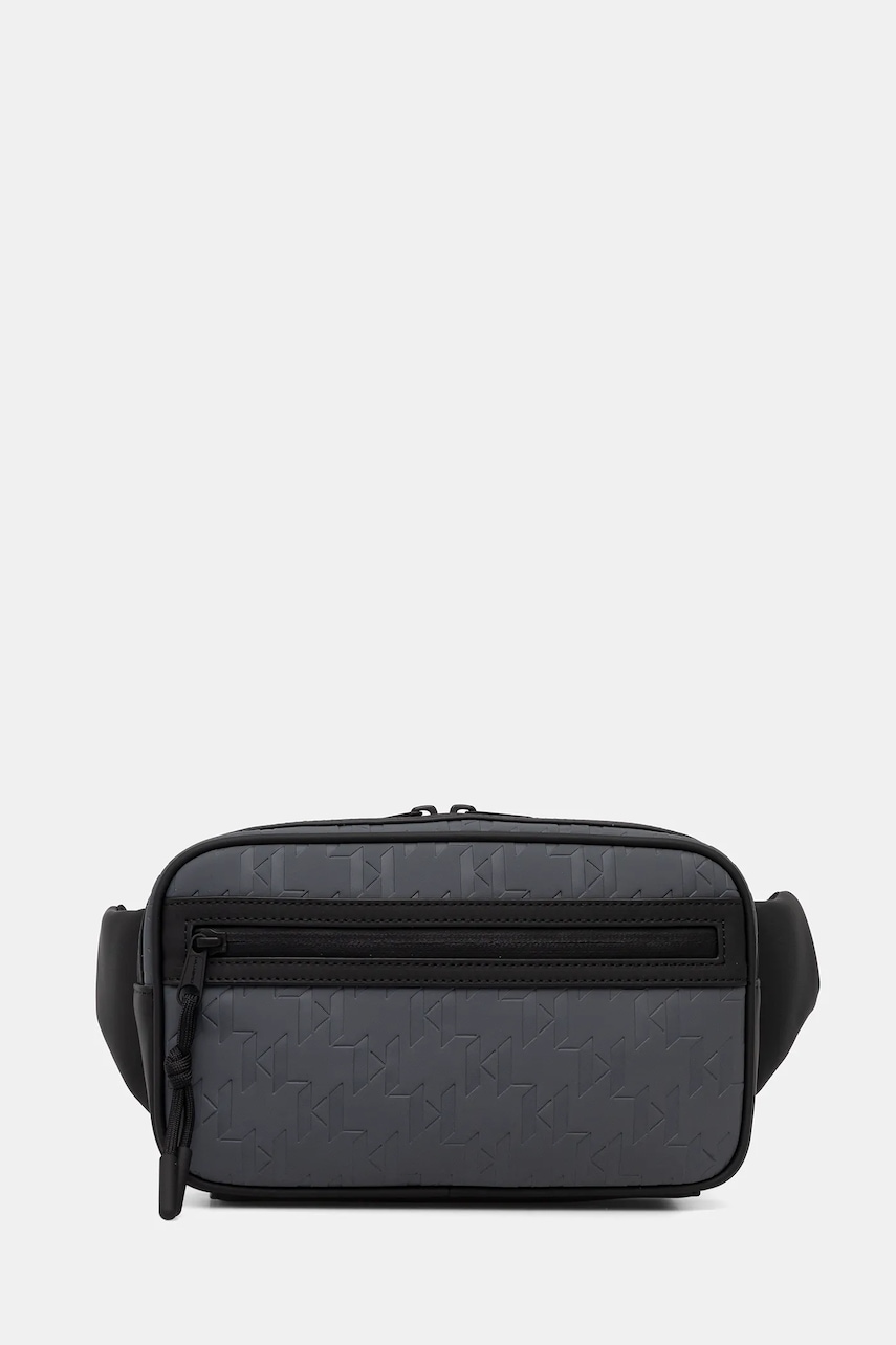 Karl Lagerfeld borsetă culoarea gri, A4M30196