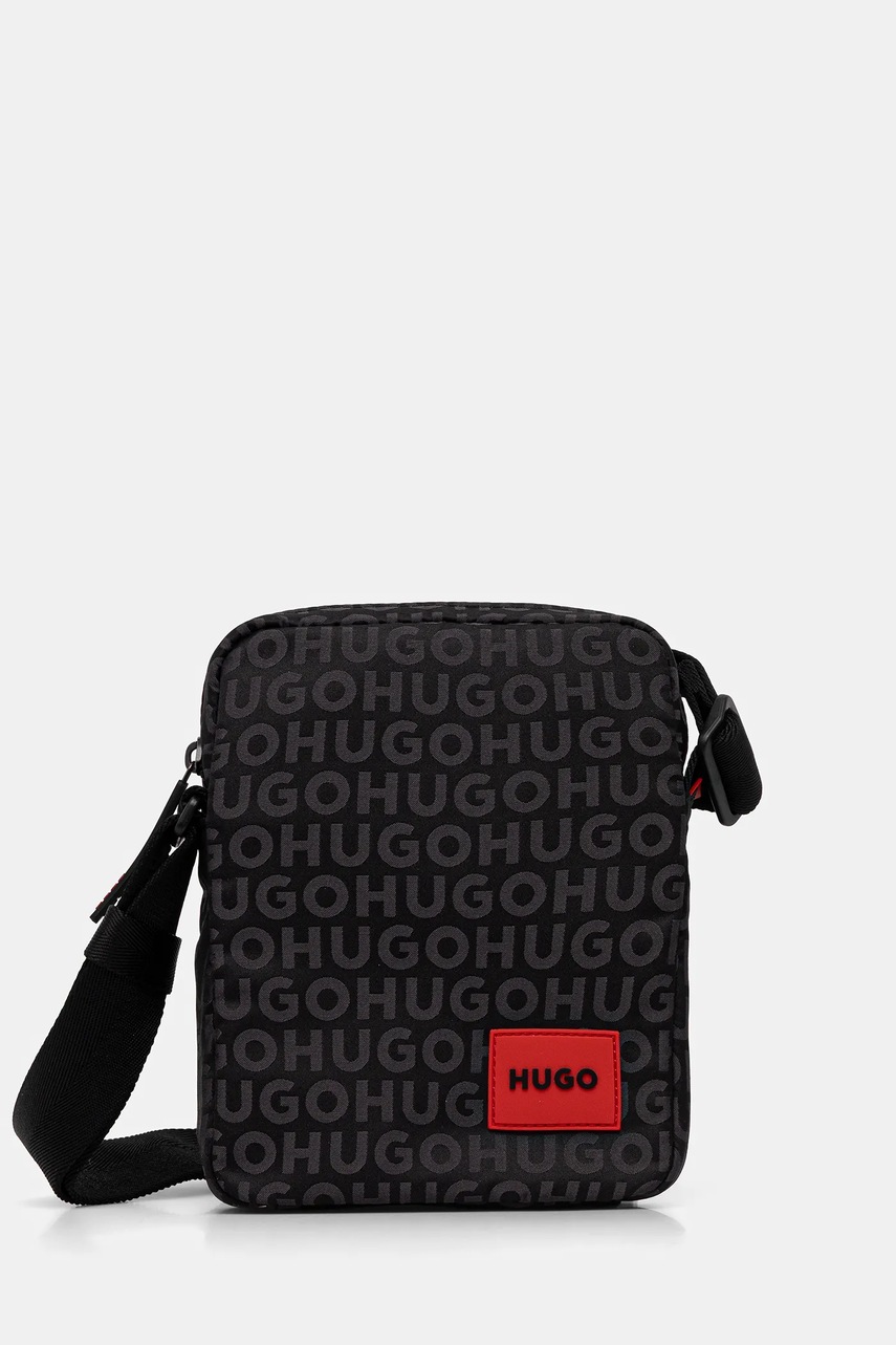 Levně Taštička HUGO černá barva, 50541609