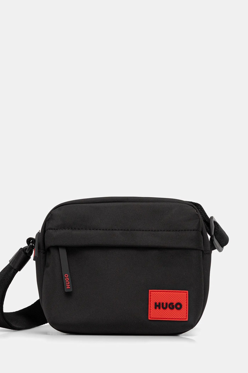 HUGO borsetă culoarea negru, 50551753