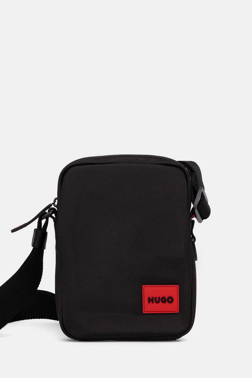 Levně Taštička HUGO černá barva, 50551754