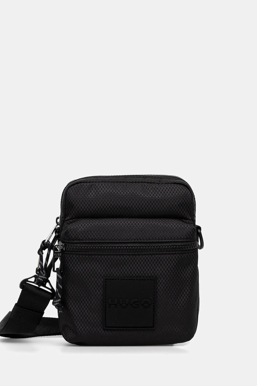 HUGO borsetă culoarea negru, 50551787
