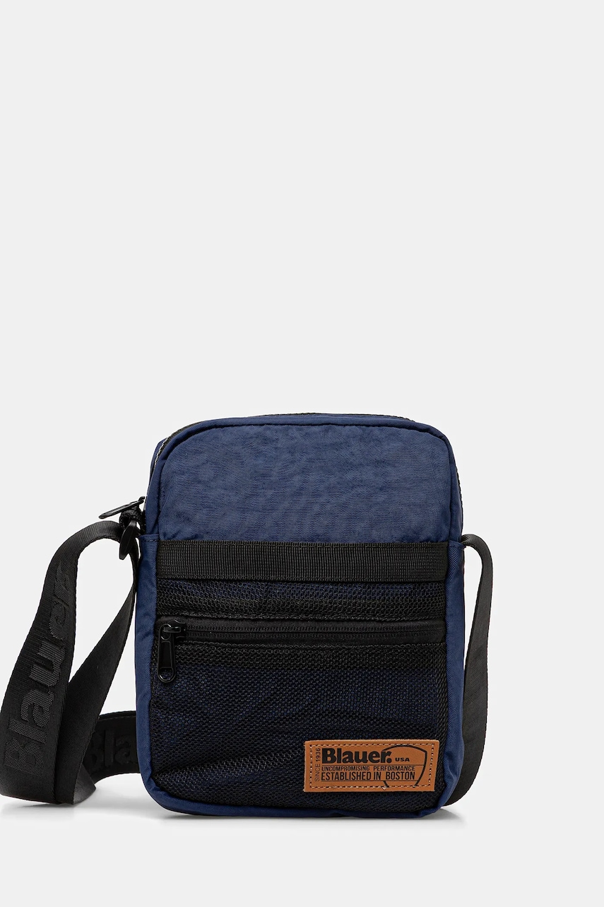 Blauer borsetă culoarea bleumarin, COLBY07