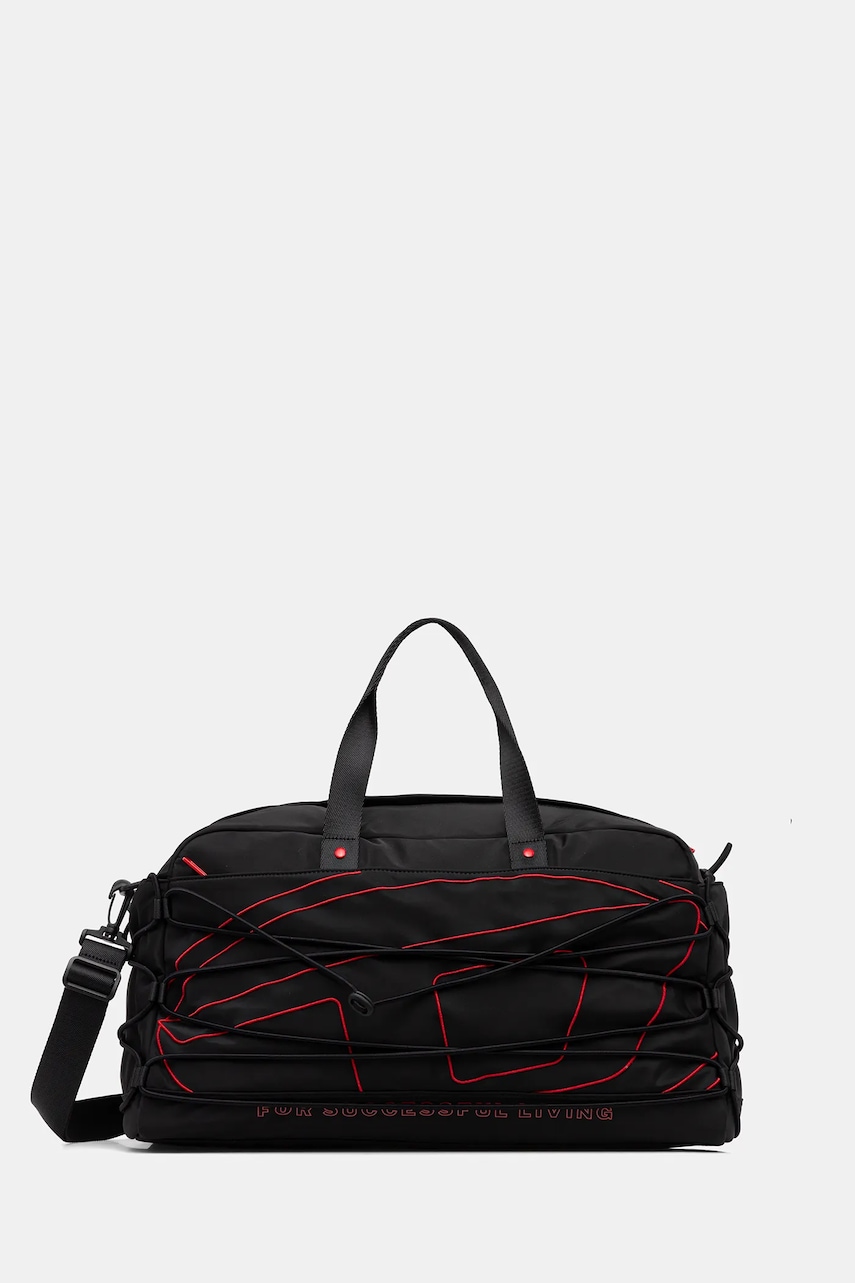 Diesel geantă TECH-D TECH-D DUFFLE culoarea negru, X10412.P3914