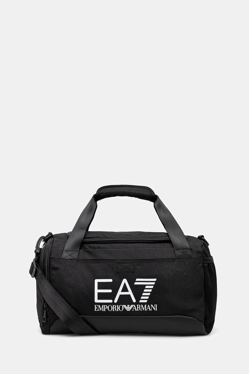 Levně Sportovní taška EA7 Emporio Armani černá barva, AF19722.7X000012