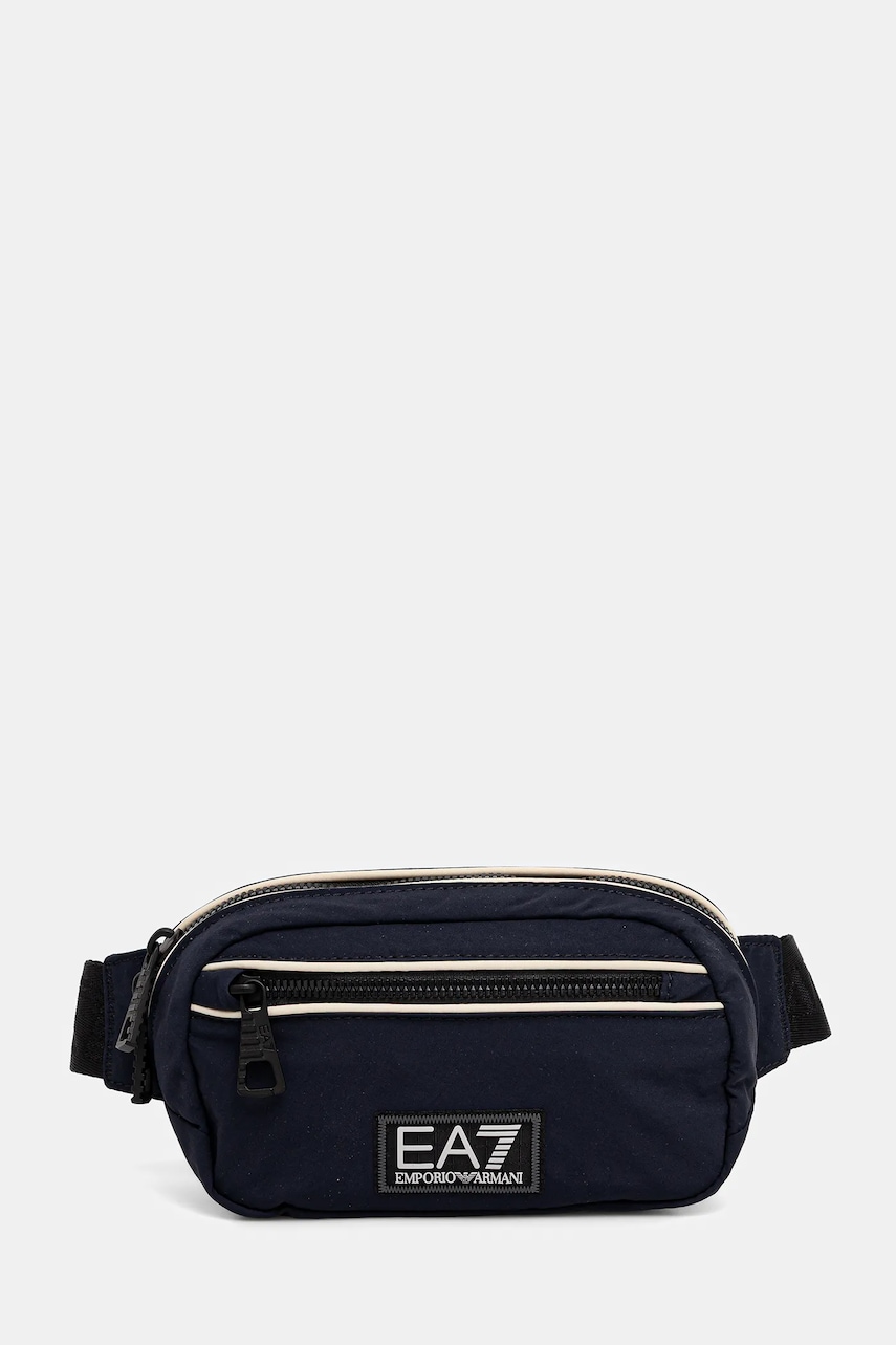 EA7 Emporio Armani borsetă culoarea bleumarin, AF19755.7X000285