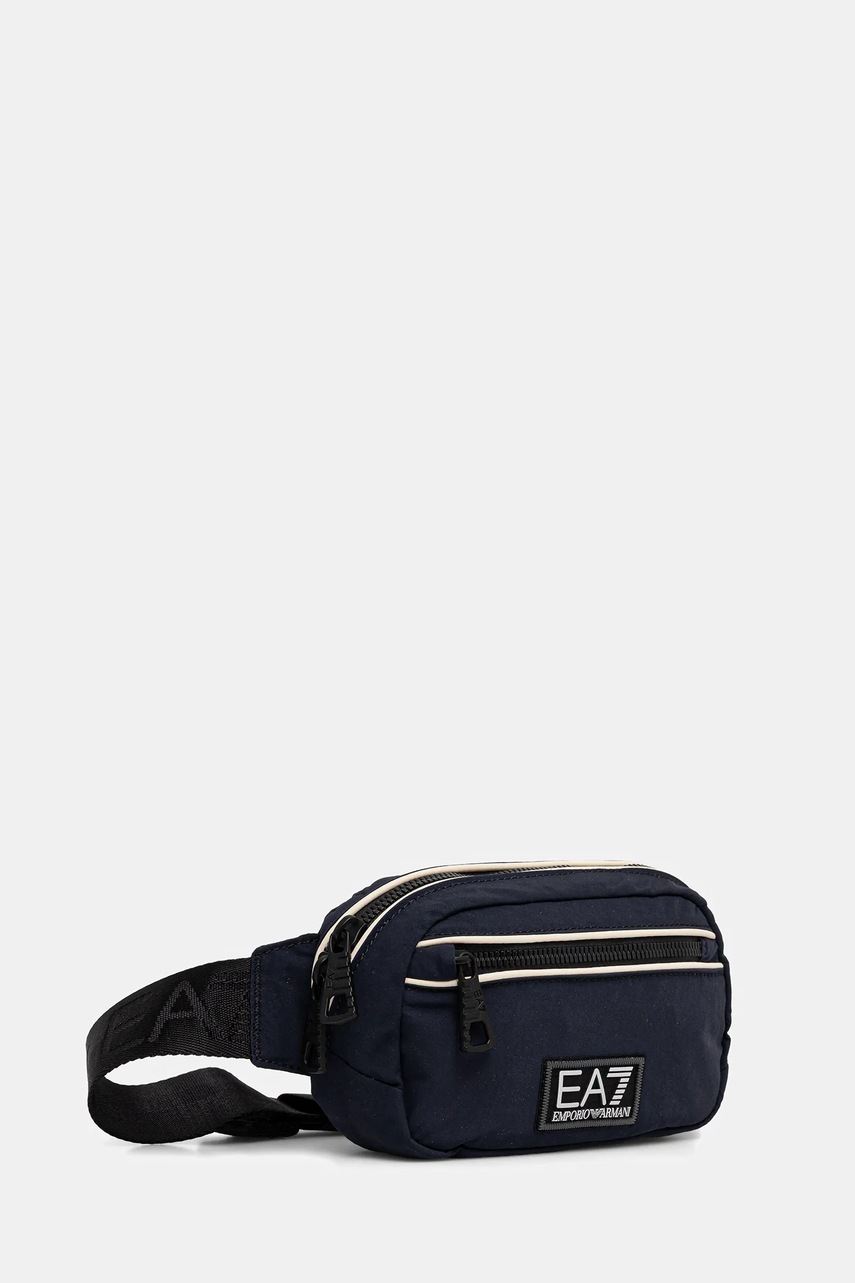 Сумка на пояс EA7 Emporio Armani цвет синий AF19755.7X000285