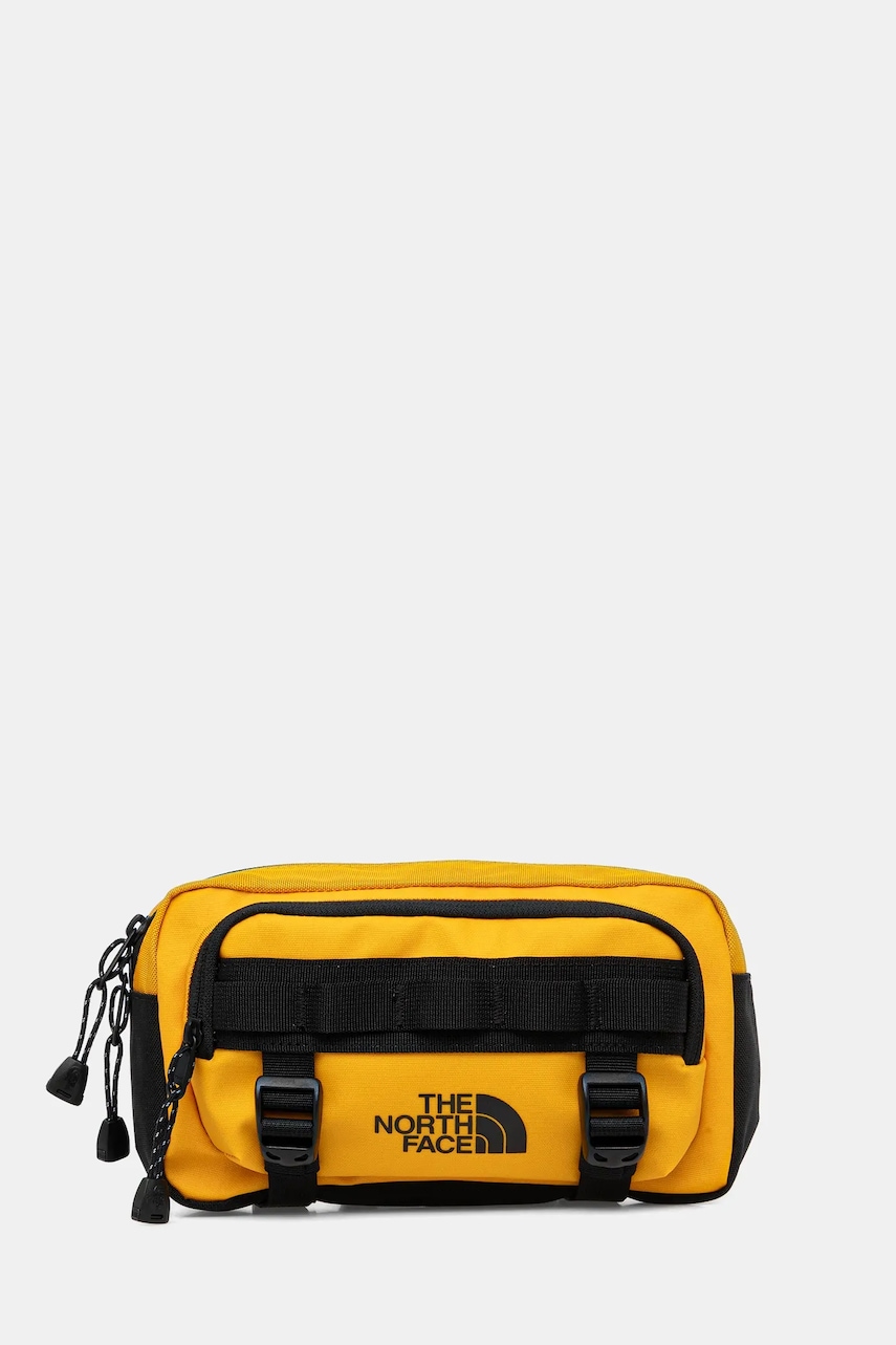 The North Face borsetă Base Camp Lumbar culoarea galben, NF0A8BK5ZU31