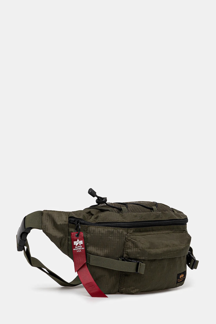 Сумка на пояс Alpha Industries цвет зелёный 156949.142 Сумка на пояс Alpha Industries цвет зелёный 156949.142
