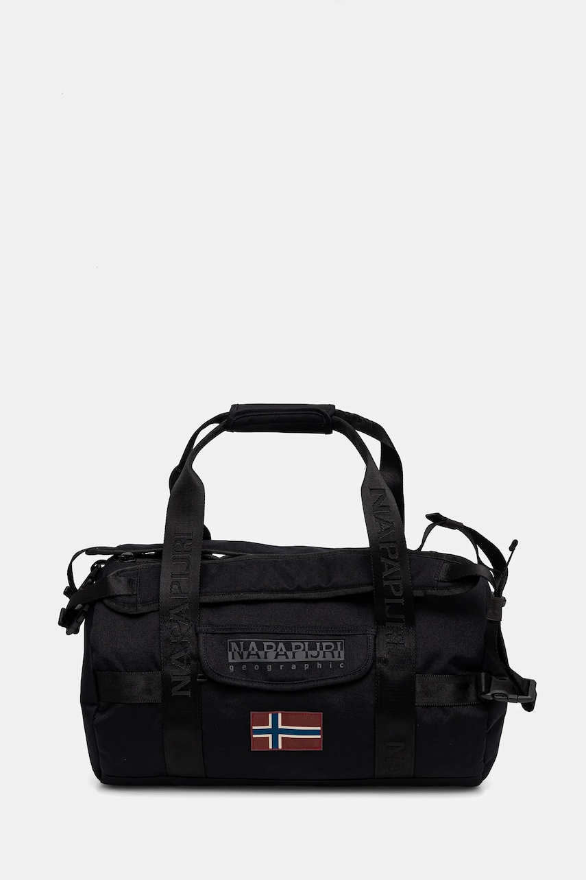 Napapijri geantă Bering Traveler culoarea negru, NP0A88UL9411