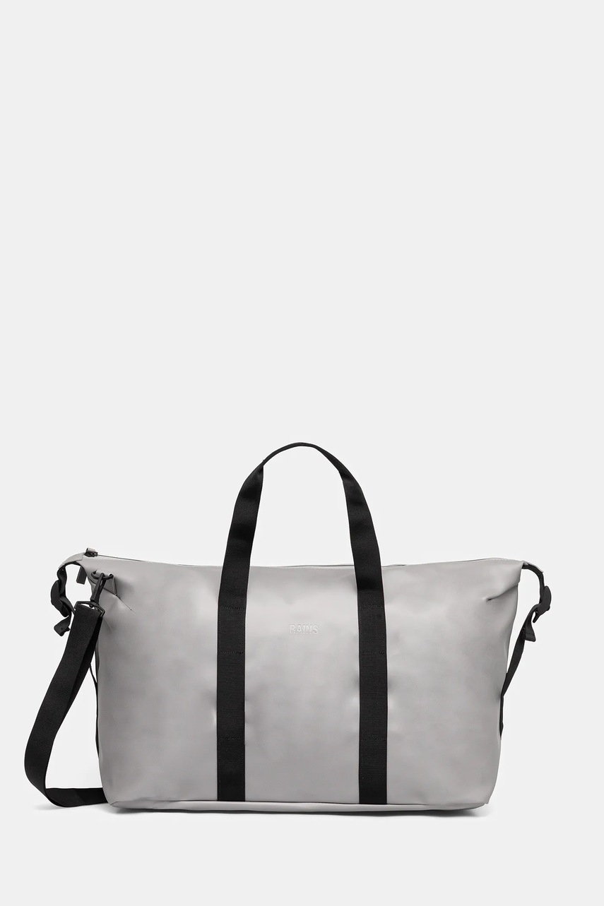 Rains geantă 14200 Hilo Weekend Bag culoarea gri, 14200