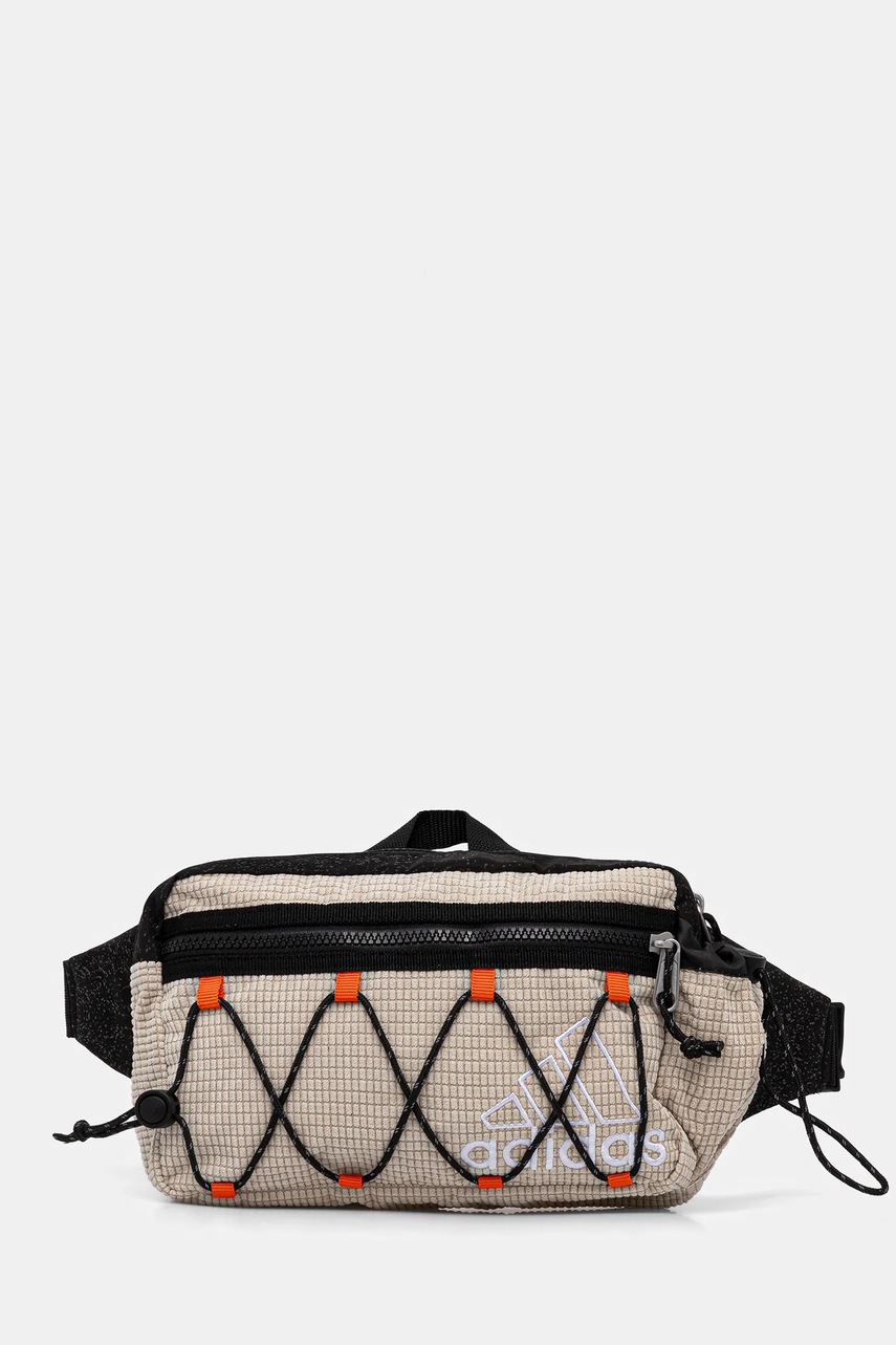 Сумка на пояс adidas Originals Waistbag цвет бежевый JY2557 Сумка на пояс adidas Originals Waistbag цвет бежевый JY2557