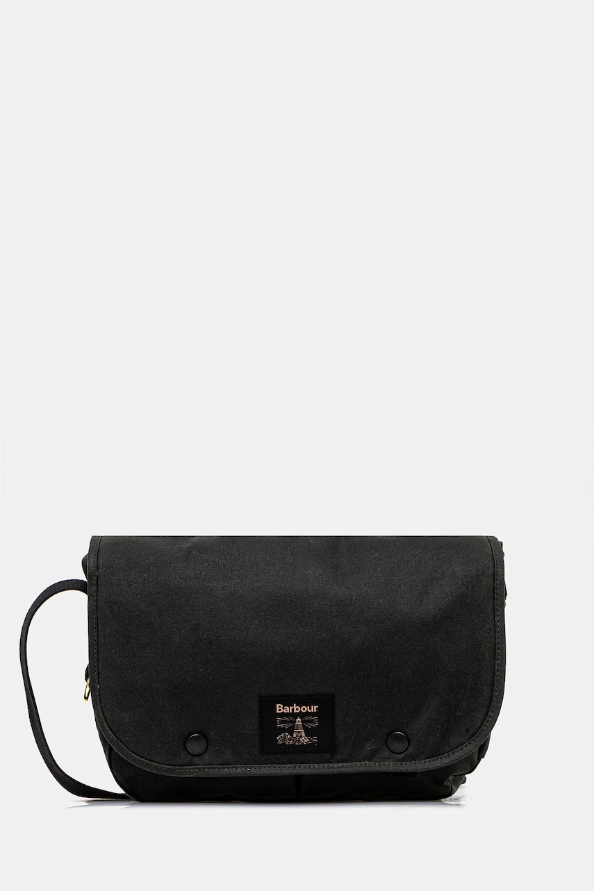 Barbour geantă culoarea verde, UBA0749