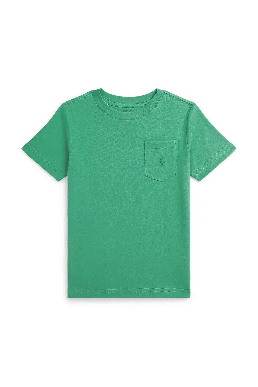 Levně Tričko Polo Ralph Lauren zelená barva, 322970333007