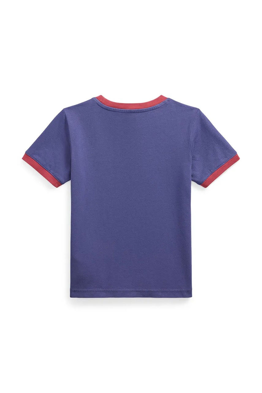 Футболка Polo Ralph Lauren цвет синий 322971297003 Футболка Polo Ralph Lauren цвет синий 322971297003