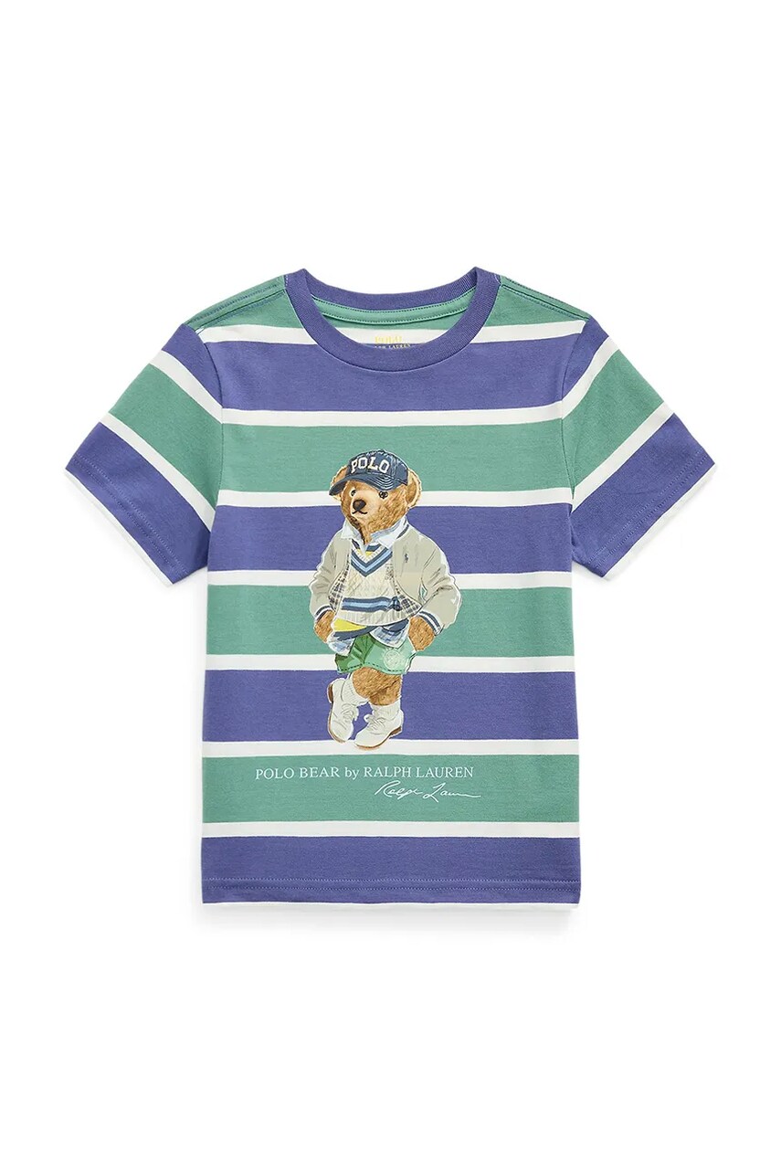 Levně Tričko Polo Ralph Lauren zelená barva, 322971435001