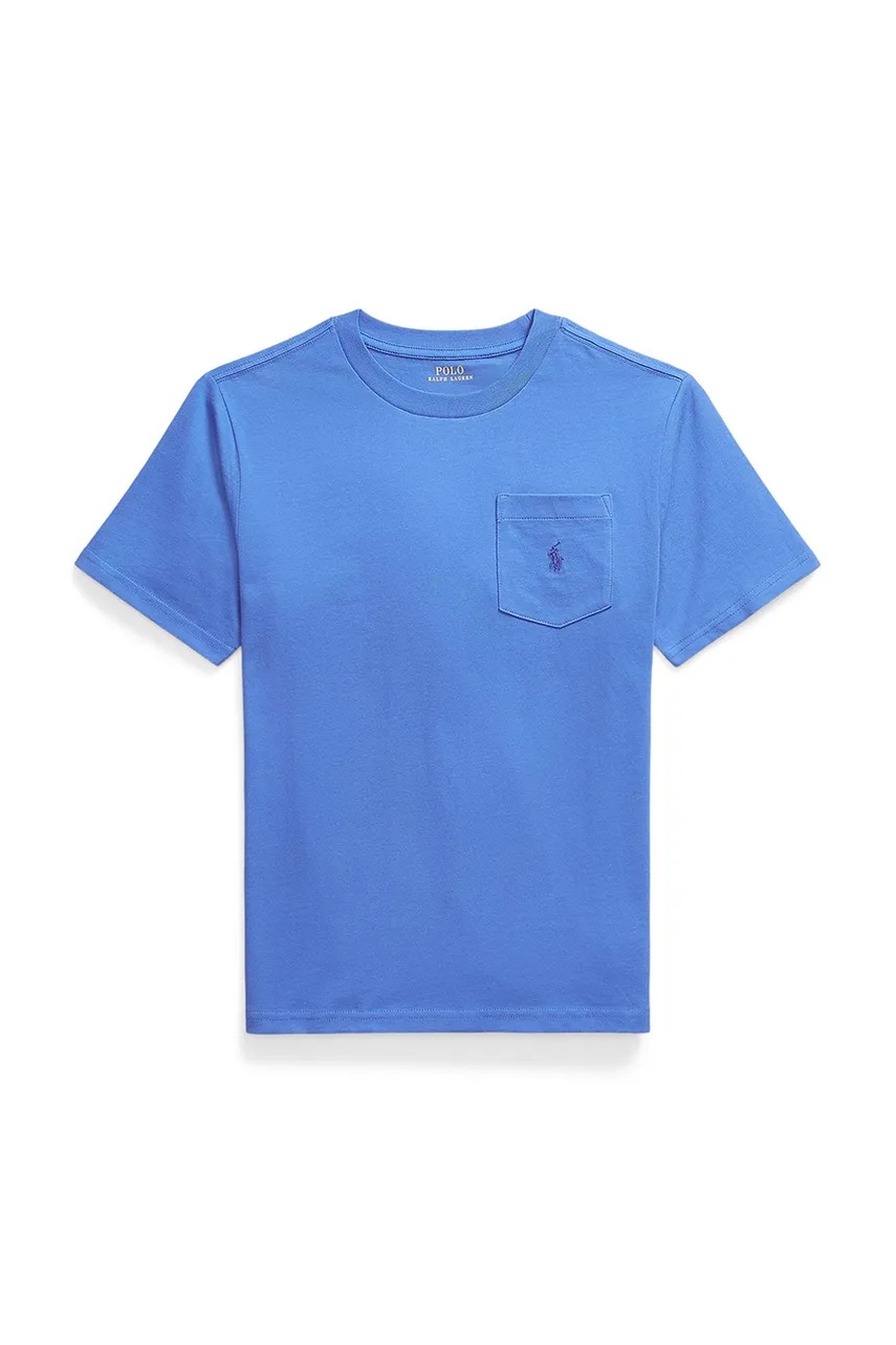 Levně Tričko Polo Ralph Lauren modrá barva, 323970333005