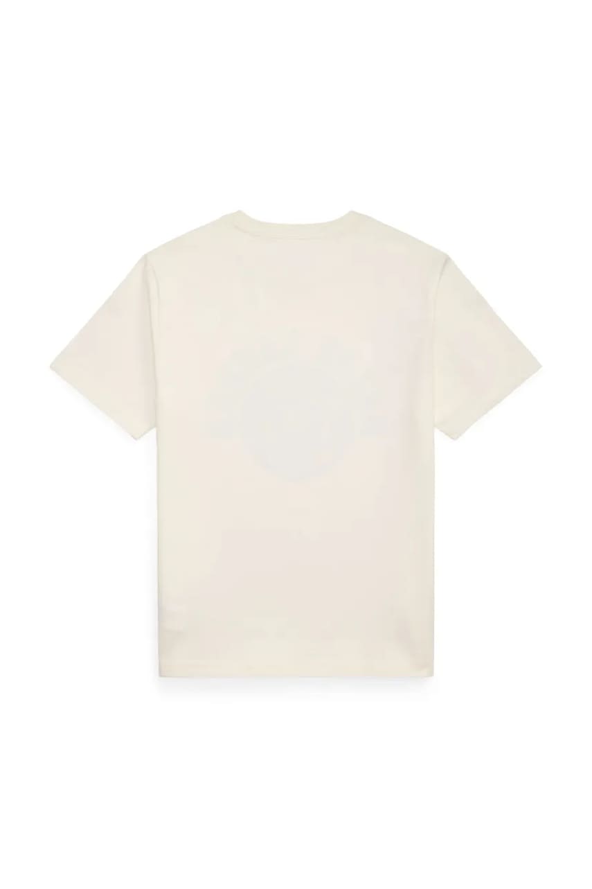 Футболка Polo Ralph Lauren цвет белый с принтом 323971317001 Футболка Polo Ralph Lauren цвет белый с принтом 323971317001