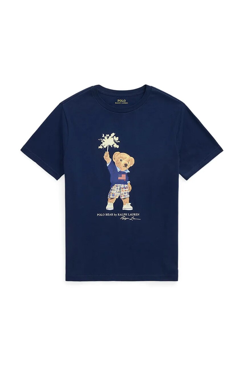 Levně Tričko Polo Ralph Lauren tmavomodrá barva, 323979103001