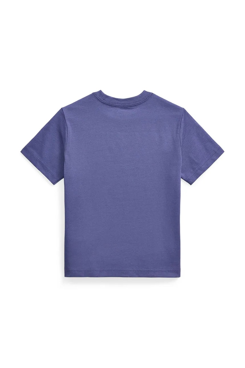 Футболка Polo Ralph Lauren цвет синий с принтом 322971317002 Футболка Polo Ralph Lauren цвет синий с принтом 322971317002