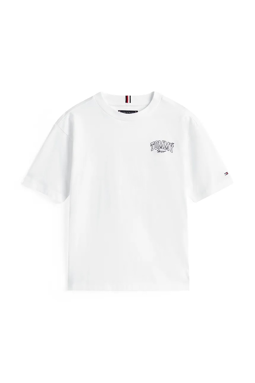 Футболка Tommy Hilfiger цвет белый KB0KB09720 Футболка Tommy Hilfiger цвет белый KB0KB09720