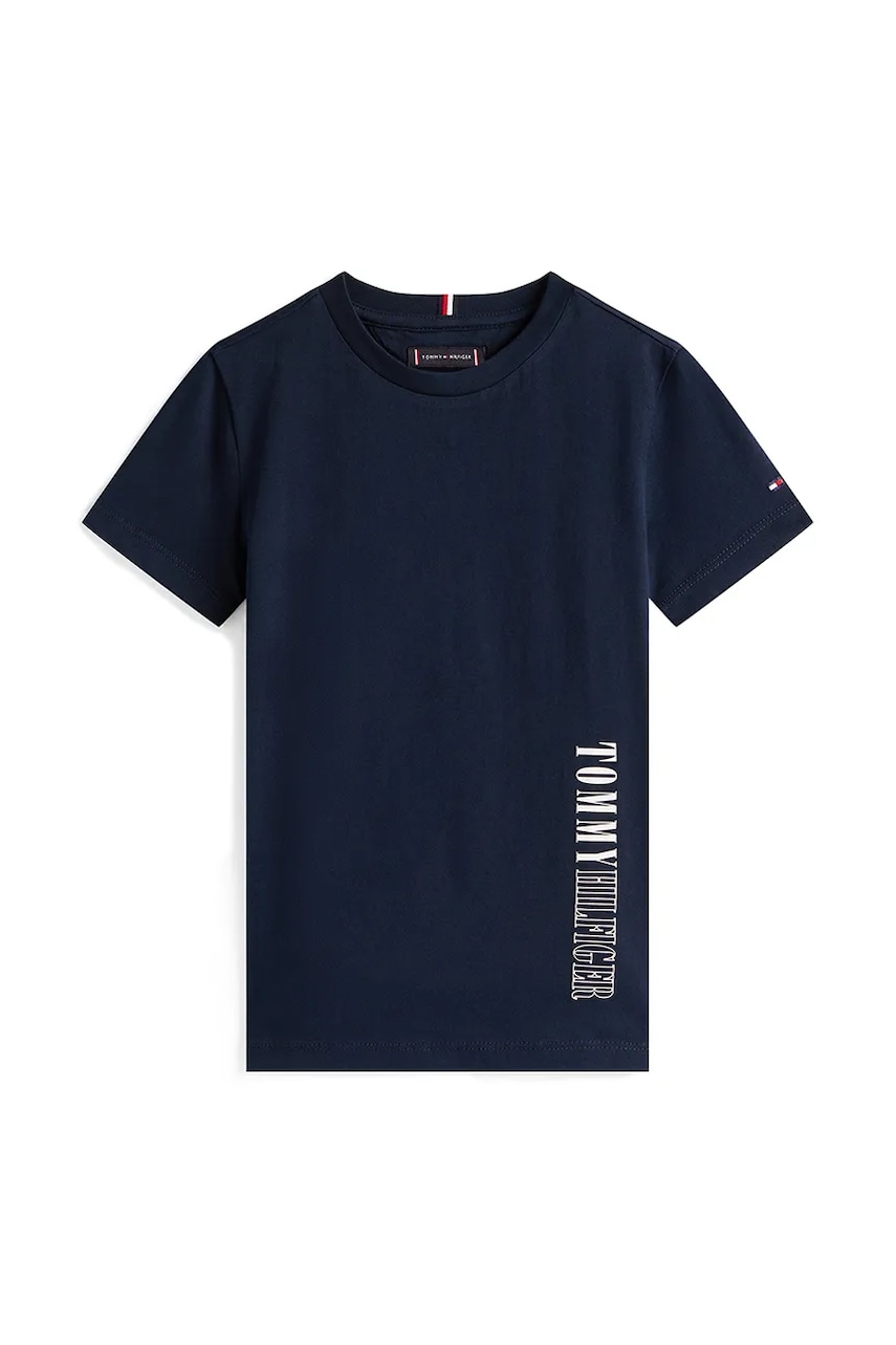 Футболка Tommy Hilfiger цвет синий KB0KB09870 Футболка Tommy Hilfiger цвет синий KB0KB09870