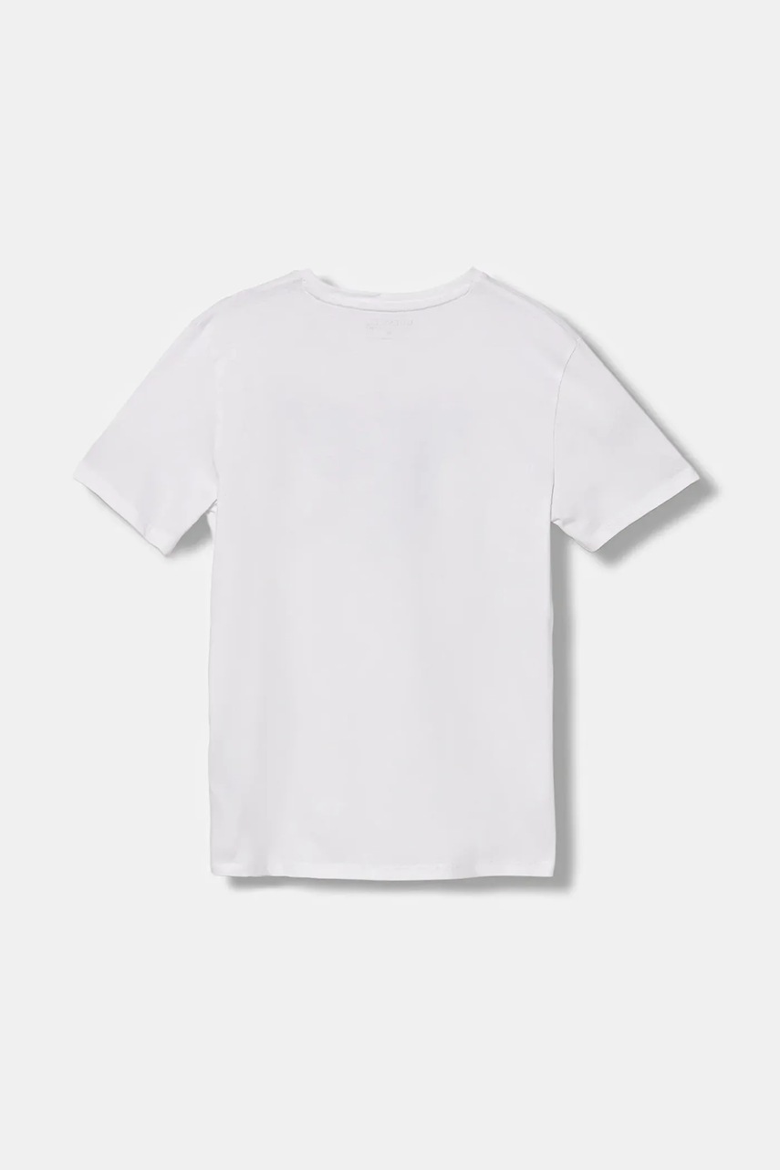 Детская хлопковая футболка Guess цвет белый с принтом L4GI37 K8HM4 Детская хлопковая футболка Guess цвет белый с принтом L4GI37 K8HM4