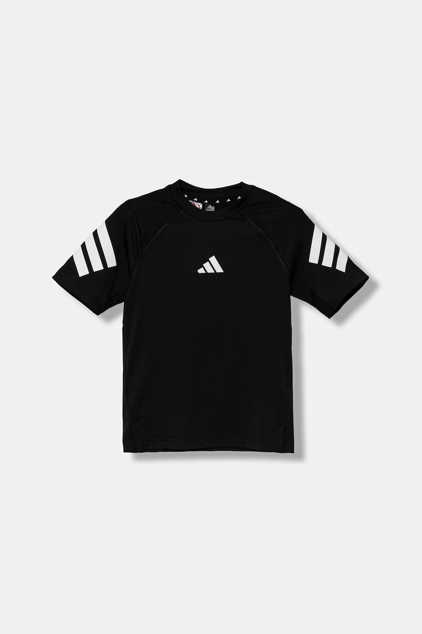 adidas tricou copii culoarea negru, cu imprimeu, JD0119