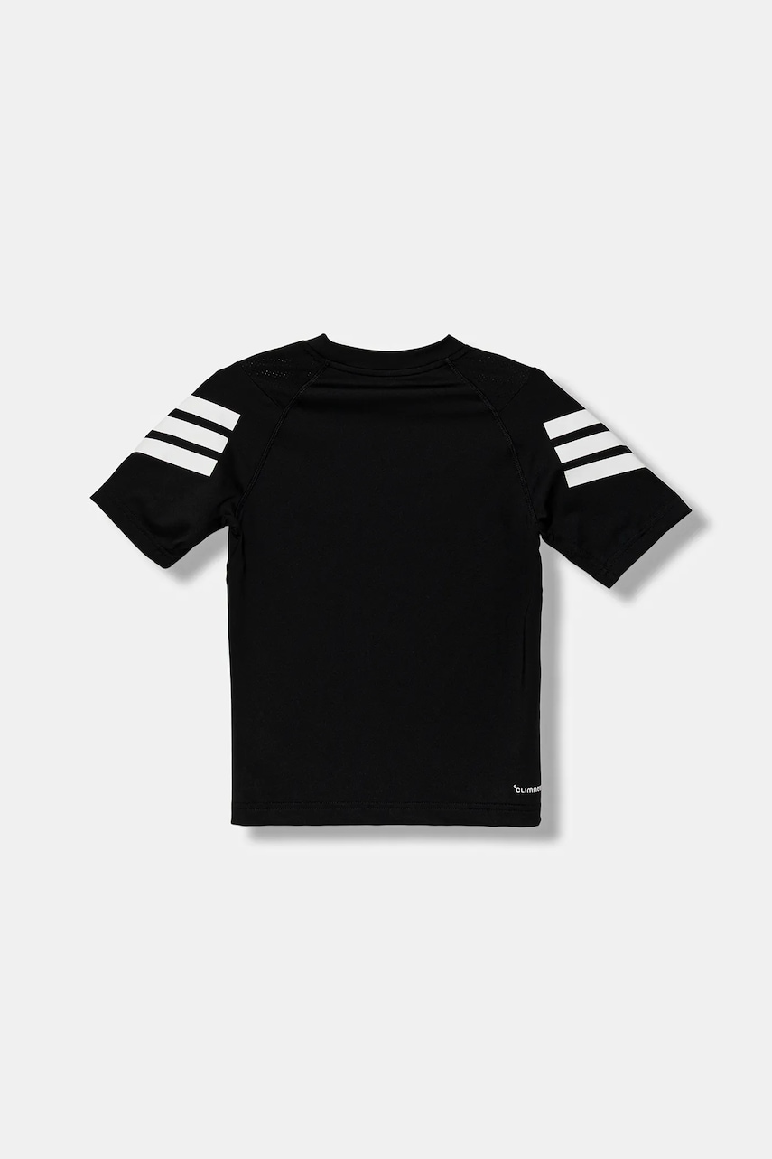 Детская футболка adidas цвет чёрный с принтом JD0119 Детская футболка adidas цвет чёрный с принтом JD0119