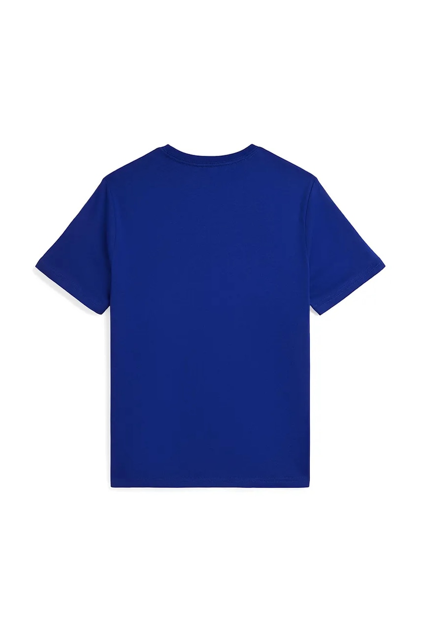 Детская хлопковая футболка Polo Ralph Lauren однотонная 323832904195 Детская хлопковая футболка Polo Ralph Lauren однотонная 323832904195