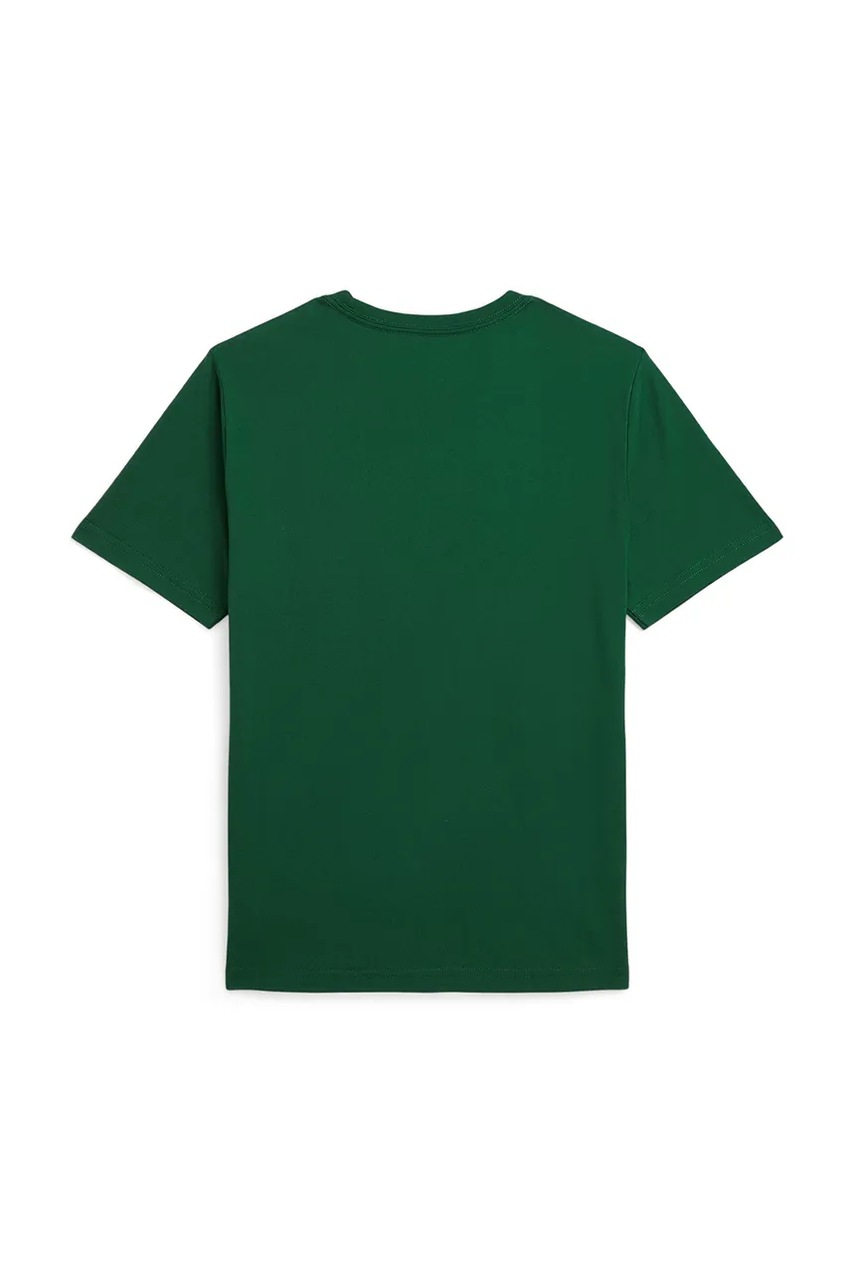 Футболка Polo Ralph Lauren цвет зелёный с принтом 323979452002 Футболка Polo Ralph Lauren цвет зелёный с принтом 323979452002