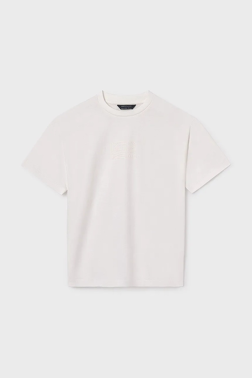 Mayoral tricou copii culoarea bej, 7001